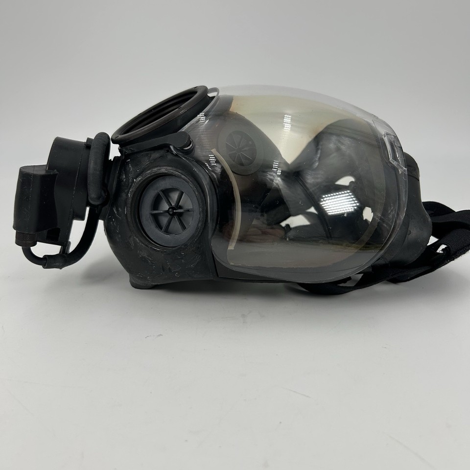 MSA Millennium Full Face Gas Mask CBRN Riot Control Clear 10051287 MD w ...