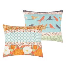 Barefoot Bungalow Carlie Eclectic Dreamy Sham King Calico Stripe