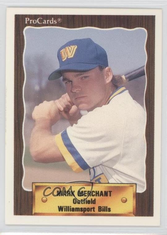1990 CMC AAA/ProCards A & AA Packs ProCards Mark Merchant #791 0s5