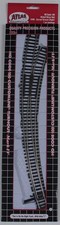 Atlas 288 HO Code 100 Nickel Silver Rail #288 RH Curved Switch Turnout (10)