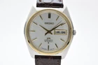 Vintage 1970s SEIKO Lord Matic 5606-7000 Gold Automatic Mens Wtach JAPAN[Exc+5]