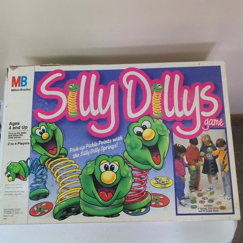 Vintage Silly Dillys Game (1988, Milton Bradley) 100% COMPLETE