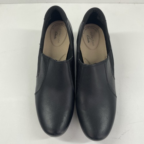 Collection by Clarks Loafer Damen 8,5 M schwarz Emslie Chelsea Leder - Bild 4 von 10