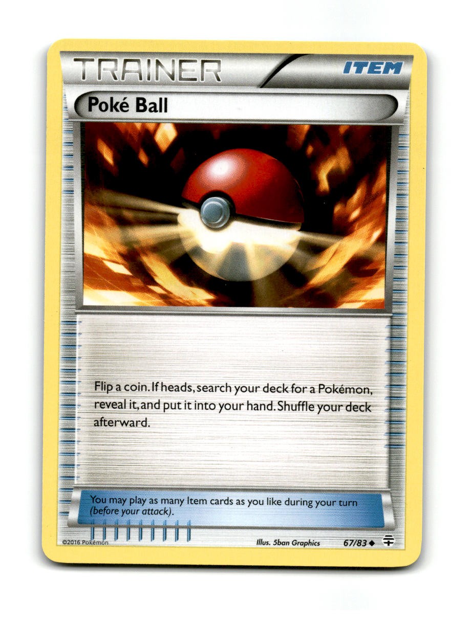 Poke Ball 67/83 Uncommon Generations Pokemon Near Mint
