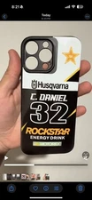 Custom Husqvarna iPhone Case Add Your Name & Number DirtBike PhoneCase MX