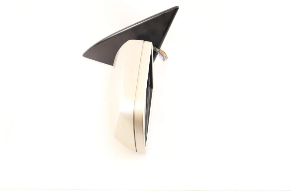 04 05 Espejo retrovisor de puerta plateado con vista lateral izquierdo del conductor BMW 645 OEM antideslumbrante sin charco Foto 4 de 4