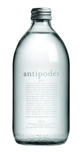 Antipodes-Still Water-16.9 oz (500mL) (12 Glass Bottles)