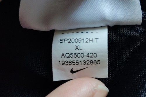 Nike Mesh Basketball Shorts Men's XL AQ5600-420 Navy Red White Drawstring... - Picture 3 of 3