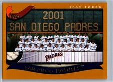 2002 Topps #664 San Diego Padres Base Team Photo