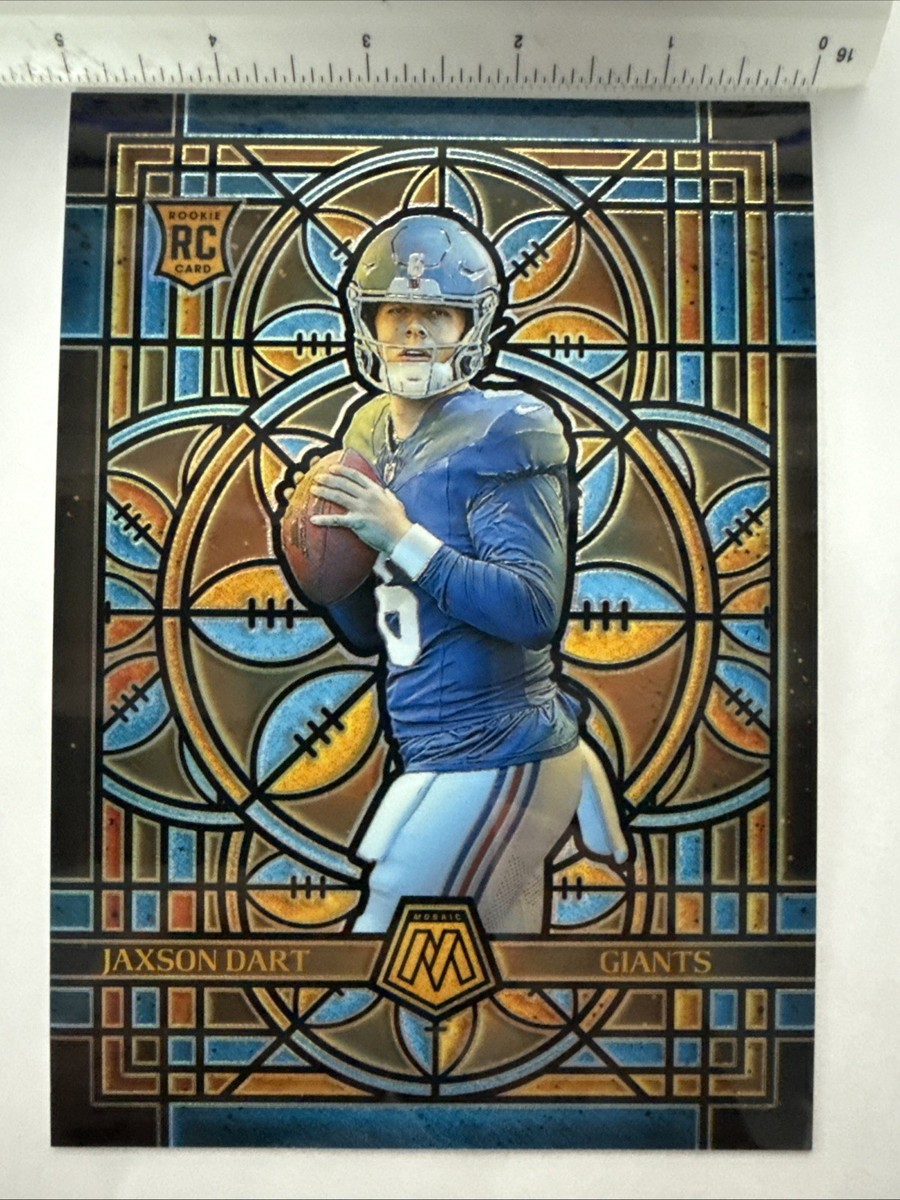 2025 Panini Mosaic Football Jaxson Dart #19 Costco SP Jumbo