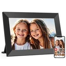 Frameo 10.1 Inch WiFi Digital Picture Frame, Cloud Electronic Photo Frame wit...
