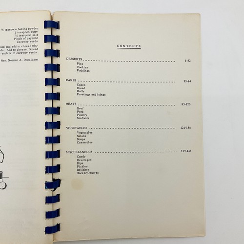 Our Favorite Recipes NC State AFL CIO Raleigh NC Spiral Cookbook Recipes 1968 - Picture 14 of 22