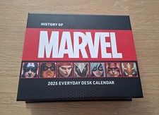 Trends International Marvel - History of Marvel 2025 Day-at-a-Time Box Calendar
