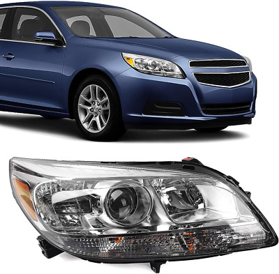 Headlight Assembly Compatible with 2013-2015 Chevy Malibu Projector/2016 Malibu 
