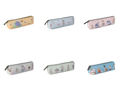 Wrendale Designs Landtiere illustriert Make-up Pinsel Taschen Schönheit Zubehör