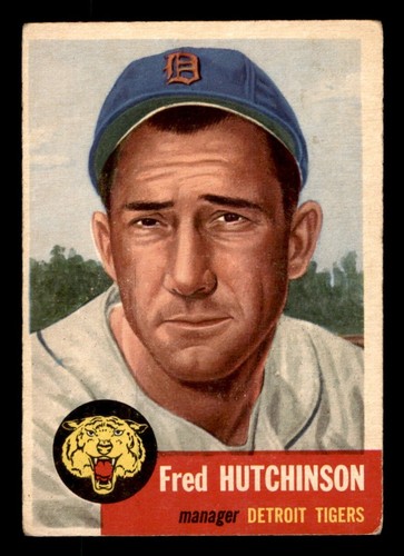 1953 Fred Hutchinson #72