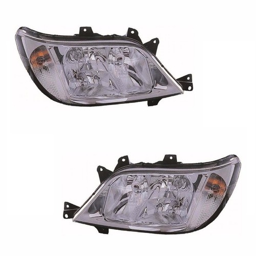 Pour Mercedes Sprinter Mk2 2003-2006 Phares 1 Paire O' / S Et N/S - Photo 1 sur 3