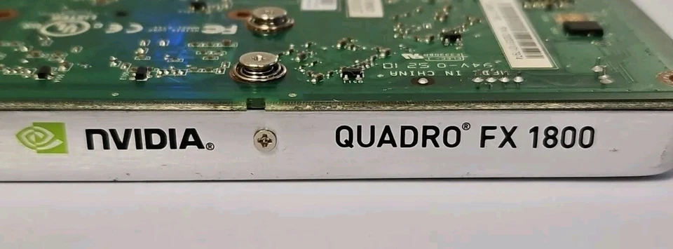 PNY NVIDIA Quadro FX1800 768MB GDDR3 Dual DP DVI-I Graphic Card VCQFX1800-PCIE-T - Image 2 of 4