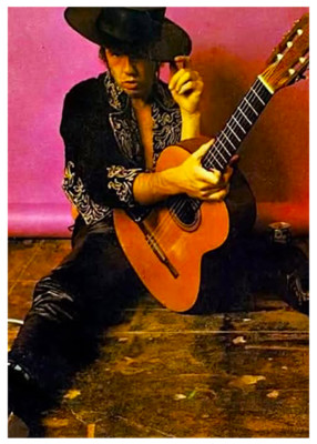 GARY MOORE - 5''X7'' PHOTOGRAPH
