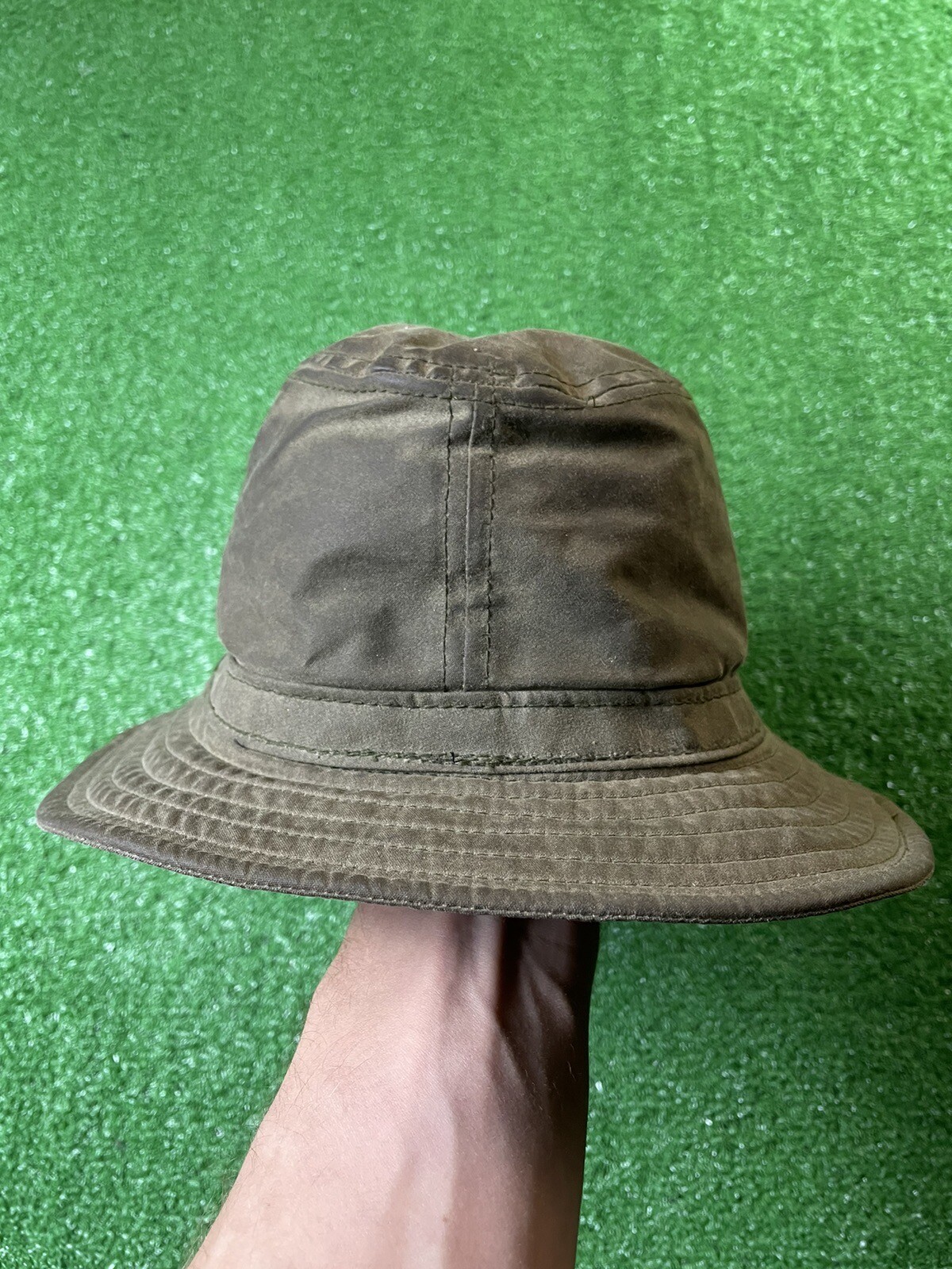 Vintage Filson Waxed Cotton Green Tin Cloth Weatherpr… Gem