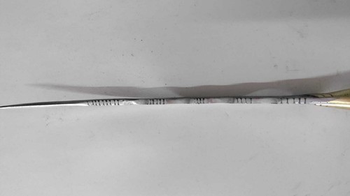Antique Vintage DAMASCUS DAGGER Sword Barasingha Handmade Old Rare Collectible - Picture 4 of 8