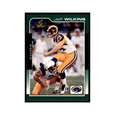 Jeff Wilkins 2000 Score #187 Football Cards Football Card NM | eBay