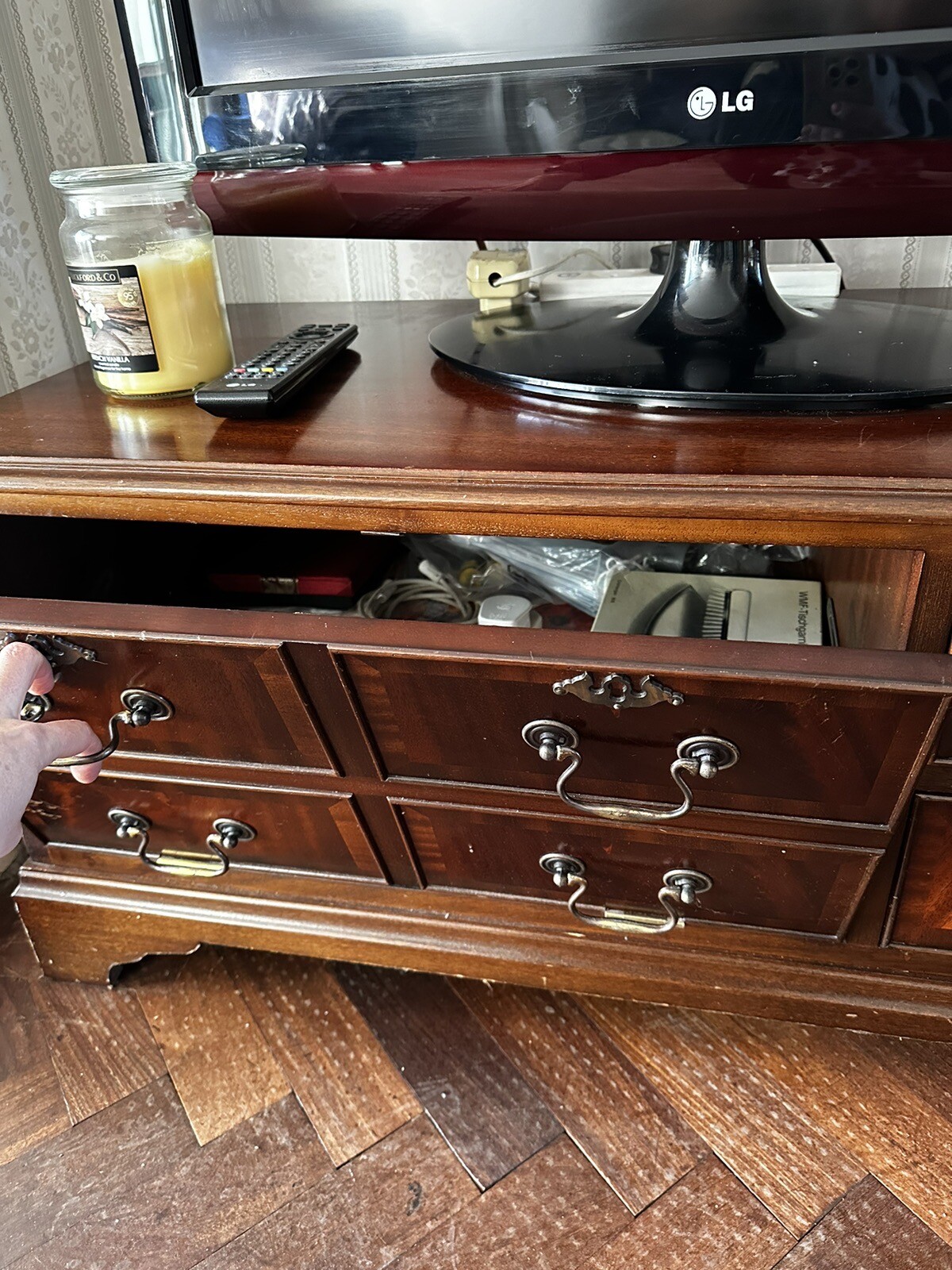 Mahogany Tv Stand eBay