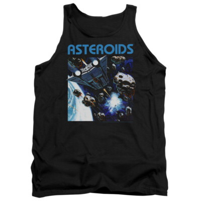 ATARI 2600 ASTEROIDS Licensed Men's Tank Top Sleeveless Tee SM-2XL