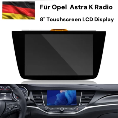 8" Touchscreen LCD Display Assembly Für Opel Vauxhall Astra K Radio Navigation