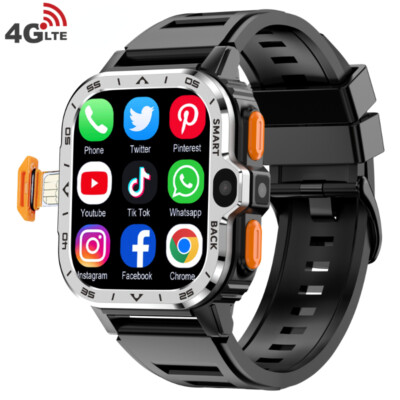Memory Card Types Of Phone Watch MT27 4G+128G Inch IP67 Waterproof