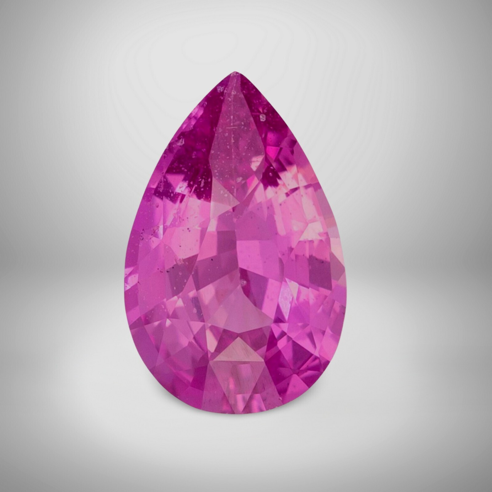 Pink Sapphire Pear Cut Gemstone 2.2 Cts - 10x7 mm AAA+ Loose Gem