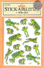 Stickabilities Stickers - Green Frogs - Free Shipping 