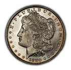 1880-S $1 Morgan Silver Dollar - Semi Proof-Like - Strong BU - VIDEO - SKU-D5623