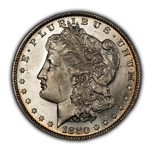 1880-S $1 Morgan Silver Dollar - Semi Proof-Like - Strong BU - VIDEO - SKU-D5623