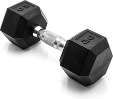 CAP Barbell Coated Hex Dumbbell Weight  Multiple Options