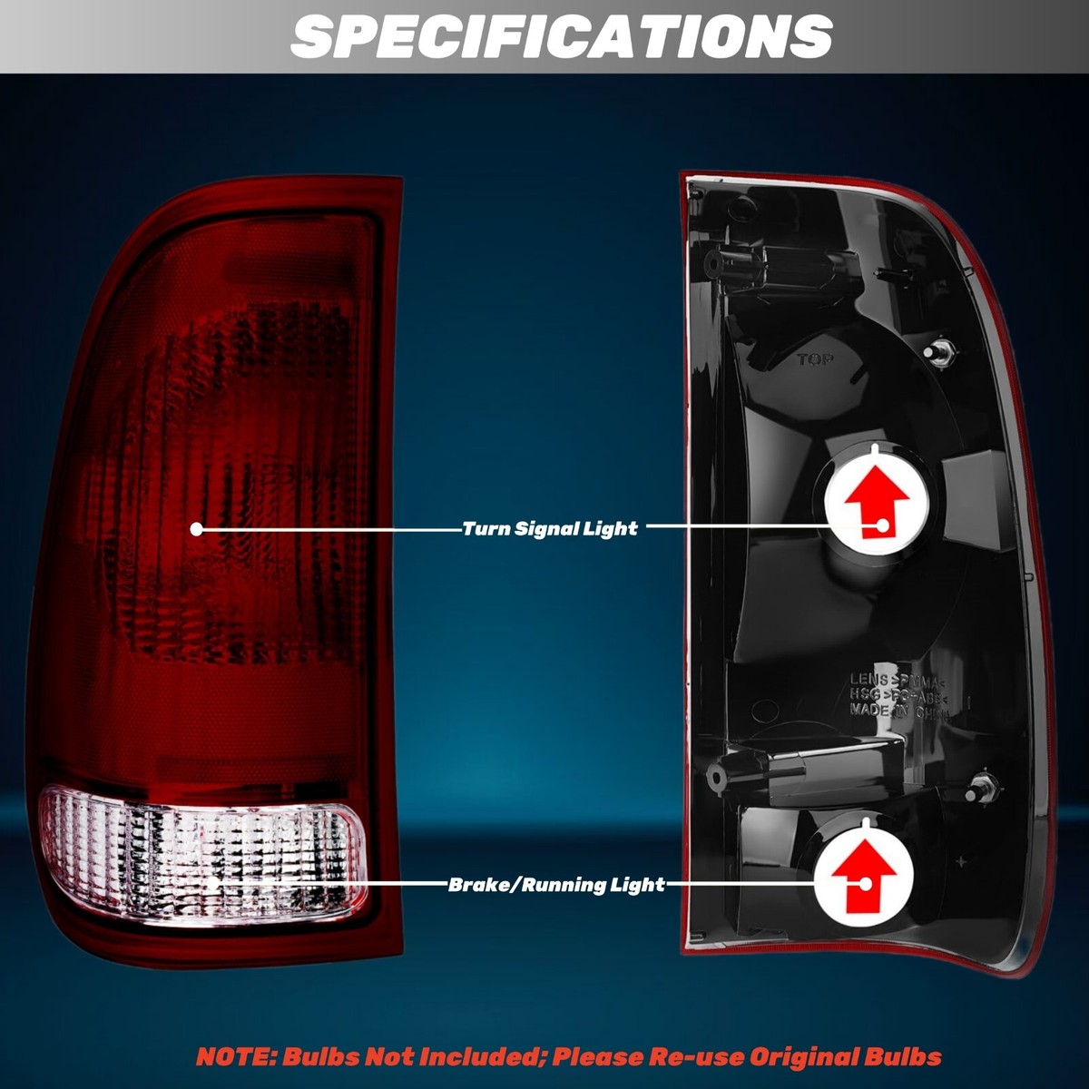 Ford F250 Super Duty 1999-2007 Black LED Tail Lights | A103ZBEL109 Ford F250 Super Duty 1999-2007 Black LED Tail Lights | A103ZBEL109
