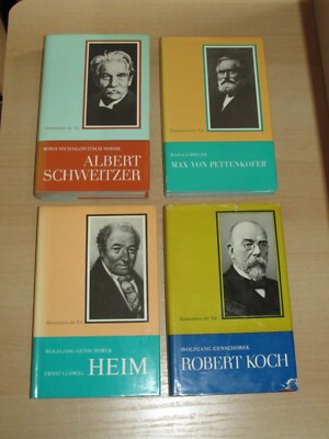 Konvolut Humanisten der Tat -Ärzte im Dienste der Menschen -Heim Koch Schweitzer