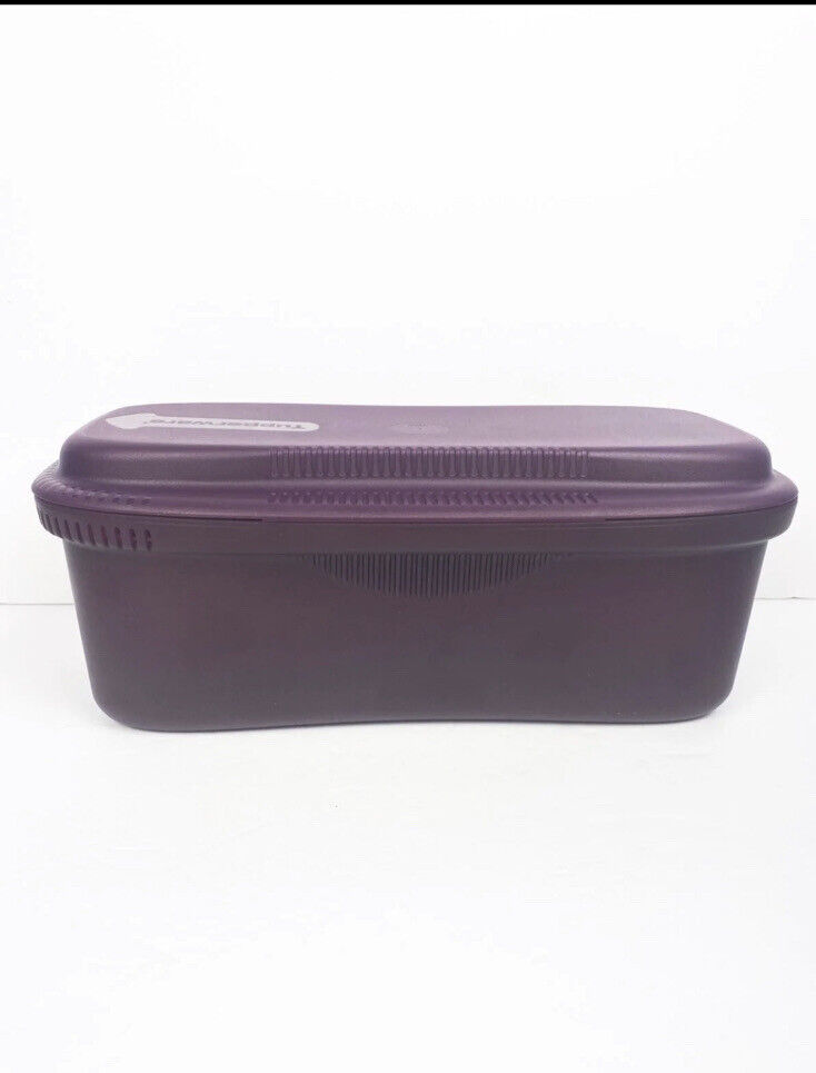 realistisk pebermynte Ny mening Tupperware Pasta Maker Microwave Safe and Easy Noodle Cooker Plum 1.9L New  | eBay