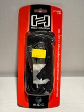 HOSA CYX-405F RT. ANGLE 3.5 mm M - 2 XLR F , 5 ft.