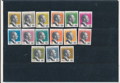 D441679 Luxembourg Grand Duke Jean 1993-95 MNH