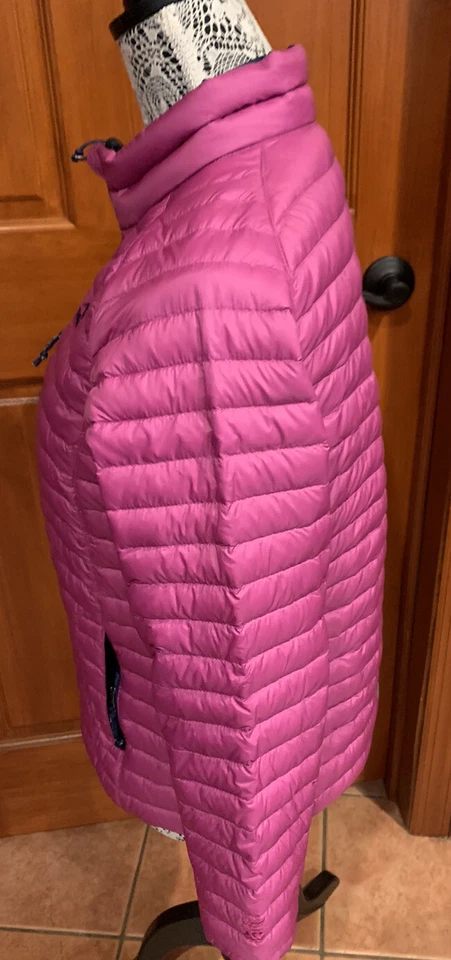 LL Bean Down Chaqueta Rosa Niñas Puffer Jacket XL 14-16 Foto 3 de 4