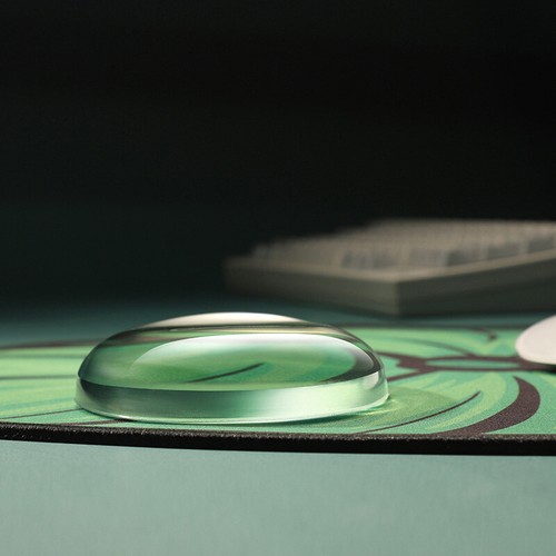 Transparent Mouse Pad Wrist Guard NonSlip Hand Support Wrist Rest Office PC - Afbeelding 8 van 12