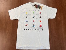 VINTAGE SANTA CRUZ LUKE A TUKE 1991 M T SHIRT SINGLE STITCH DEADSTOCK NOS TEE