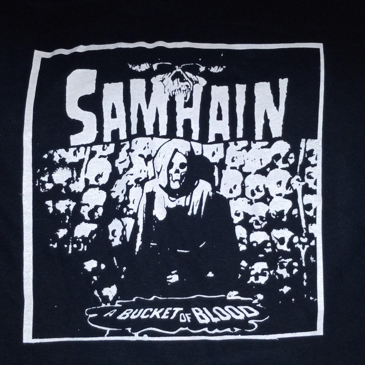 Trendy Samhain Band Black Cotton Tee S-5XL Sizes KK78