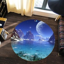 3D Ozean Nacht NMN1667 Spiel Teppich Mat Elegant Foto Teppich Eve 2023