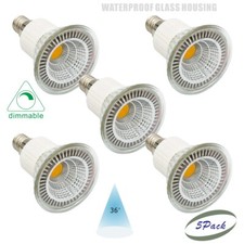 5 pack Led Spot Lamp Bulb JDR E26 5W 110V-130V Dimmable,Replace 35W Halogen Bulb