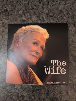 THE WIFE: DVD 2018 Promo SCREENER For Your Consideration Awards FYC Glenn Close 