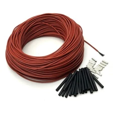 Silicone Rubber Insulated Carbon Fiber Heating Wire for Floor Heating System