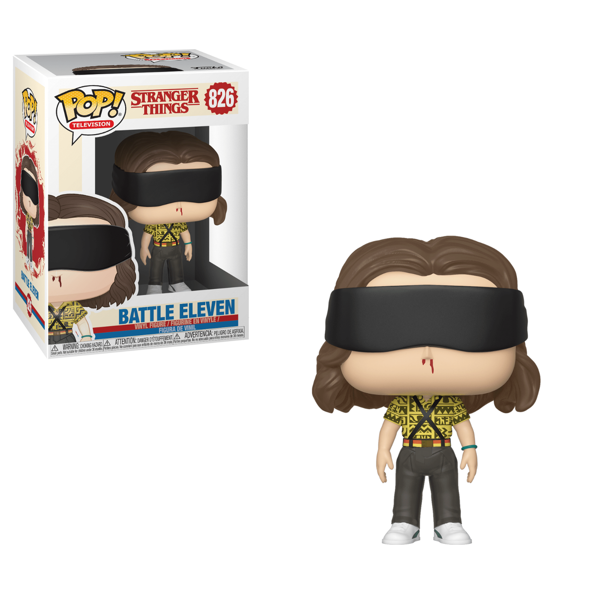 Funko Pop! Stranger Things Battle Eleven Vinyl Bobble Toy Figure #826 | eBay
