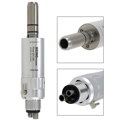 BEING Dental Slow Speed Air Motor 4 Hole Low Speed Handpiece External Water NSK